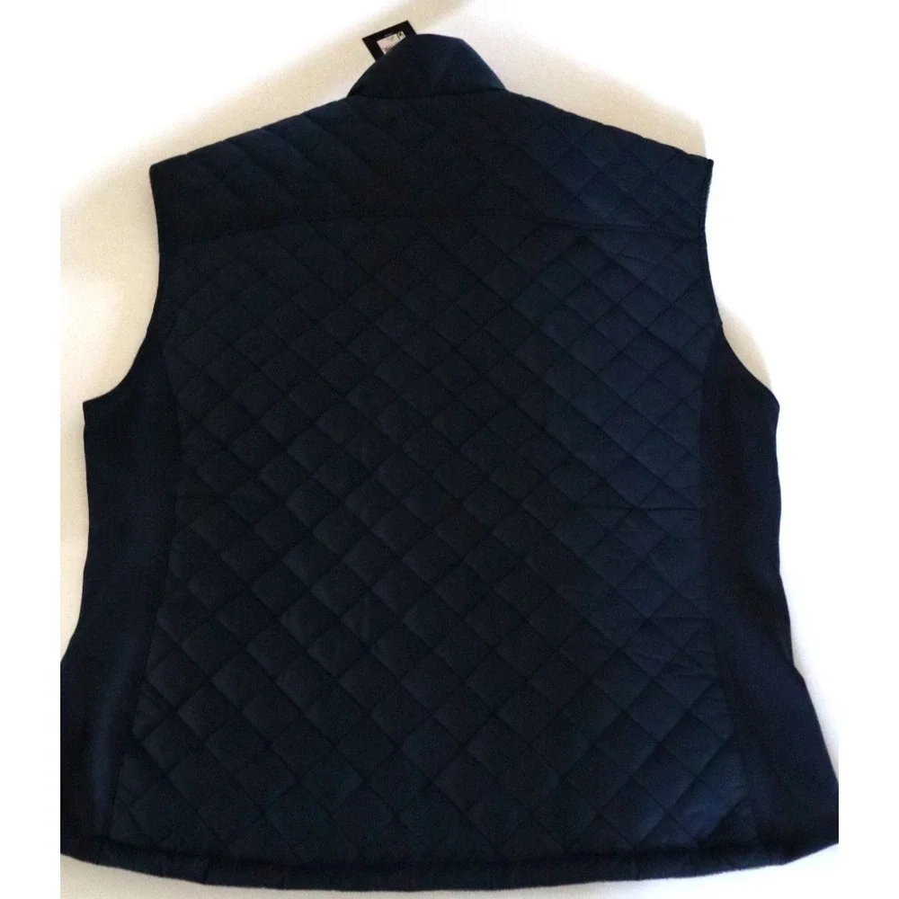 DISNEY D23 2024 Quilted Blue Mickey Sorcerer Vest XXXL Women's 2XL XXL NEW